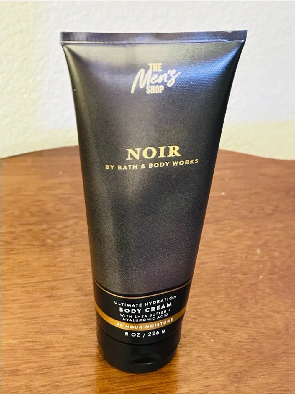 Bath & Body Works Noir Men's Shop Body Cream - Black and Gold